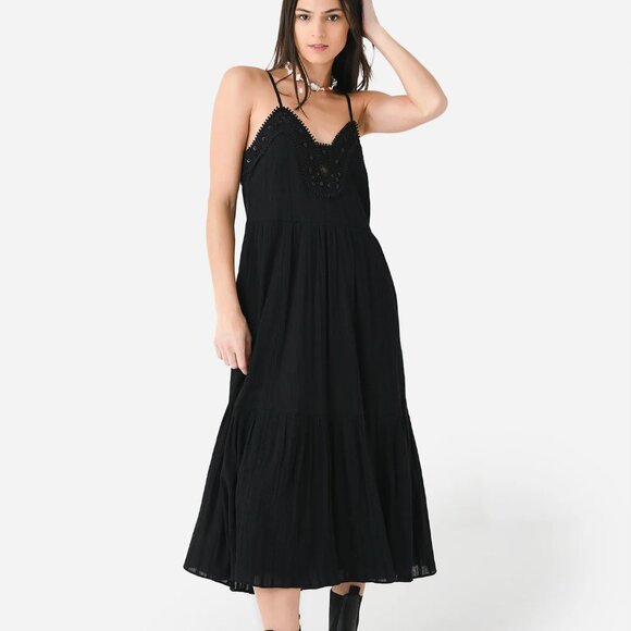 SEA CHARLOTTE EMBROIDERED DRESS